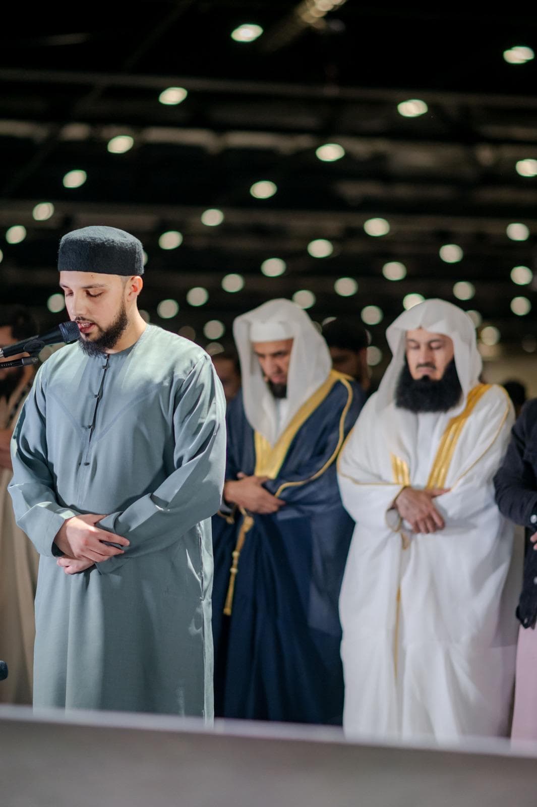 Qari Adil Yusuf leading recitation